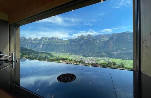 Flums Apartment | Panoramawohnung- Nichtraucher, KEINE Haustiere