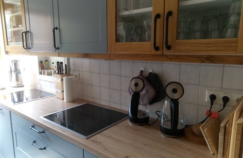Vetschau/Spreewald Condo | Panoramazimmer mit Doppelbett