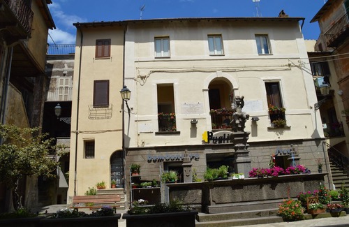 Vignanello Apartment | Inviting Apartment Steps from Ruspoli Castle with Lake View