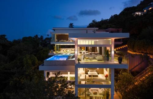 Lamai Hotel | Indulgent Villa Sasipimon - Panoramic Duplex Studio Retreat