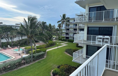 Central Beach Condo | Panoramic Ocean Views from Every Room! 2-bedroom condo in peaceful Vero Beach
