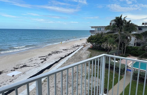 Central Beach Condo | Panoramic Ocean Views from Every Room! 2-bedroom condo in peaceful Vero Beach