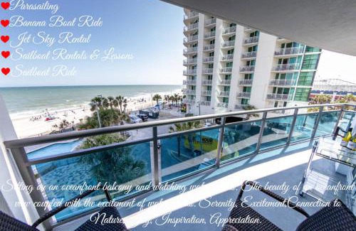 Downtown Myrtle Beach Apartment | Oceanfront Condo with Pool and Beach Access