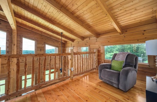 Dickel Cabin | Idyllic 3BR Cabin with Breathtaking Views & Pet Friendly