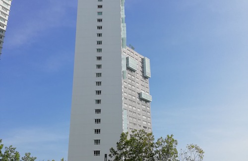 George Town Condo | Breathtaking Sea View at Angeline's with Pool Access