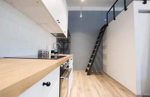 Gliwice Apartment | Family-Friendly Retreat with Panoramic Terrace, Steps from Square