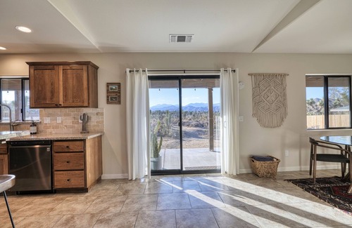 Yucca Valley House | Scenic Joshua Tree Sunset Vista with Hot Tub & Spa
