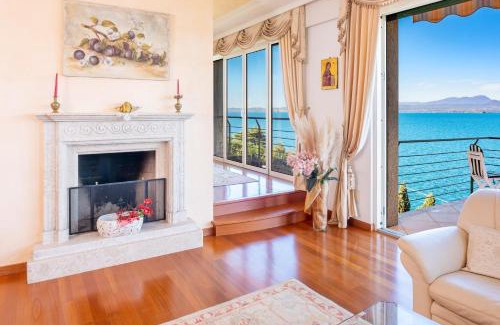 Torri del Benaco Villa | Experience the Panoramic Villa Clementina with Pool & Hot Tub