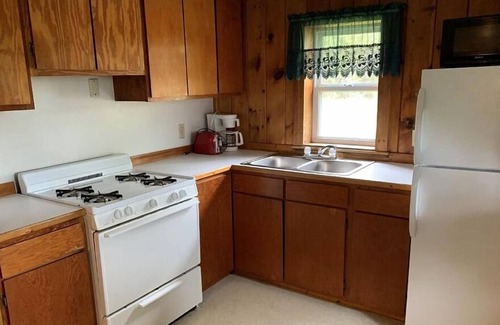 Drummond Cabin | Cozy Getaway at Papins Resort Cabin #1 - Pet Friendly Stay
