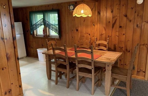 Drummond Cabin | Cozy Getaway at Papins Resort Cabin #1 - Pet Friendly Stay