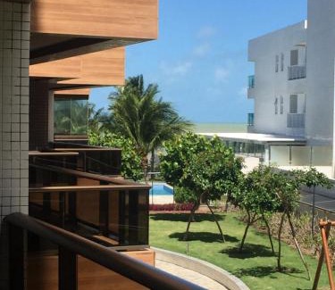Cabedelo Apartment | Inviting Paraíso do Atlântico Club Residence: Oceanfront Retreat