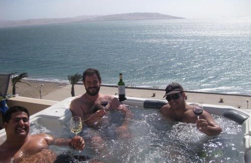 Pisco Apartment | Beachfront Bliss at Paracas Top Tower with Pool & Dining