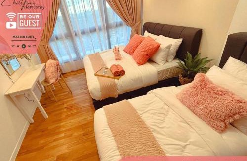 Taman Bukit Mewah Apartment | Paradigm Mall JohorBahru- Hyatt Palace-Netflix by ChillTime Homestay