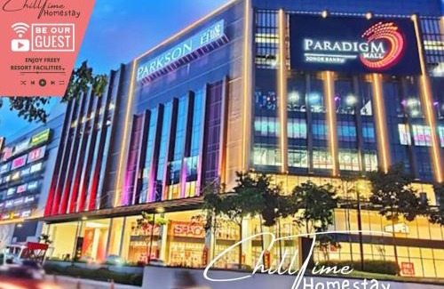 Taman Bukit Mewah Apartment | Paradigm Mall JohorBahru- Hyatt Palace-Netflix by ChillTime Homestay