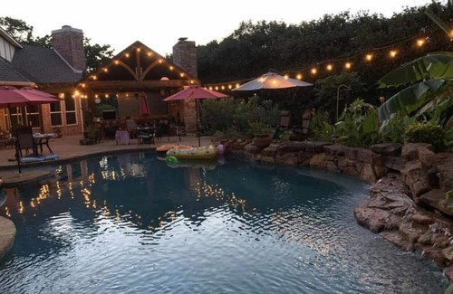 Keller House | Tranquil Paradise Home with Private Pool and Relaxing Living Area