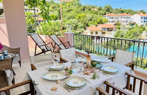 Matsoukata Apartment | Paradise House Apart: Oceanfront Stay Near Fiskardo Center