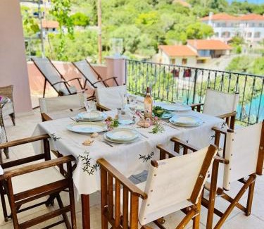 Matsoukata Apartment | Paradise House Apart: Oceanfront Stay Near Fiskardo Center