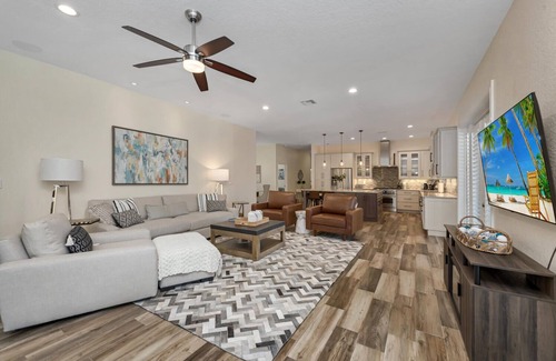 Naples Park House | Discover Paradise Palm Villa: Pool, Spa & Ocean Views!