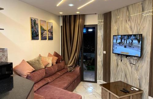 Al-Manasrah Apartment | Port Said Resort: Oceanfront Retreat with Private Beach