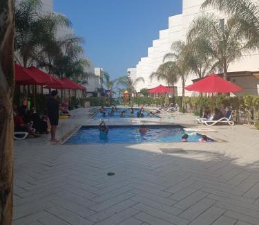 Al-Manasrah Apartment | Port Said Resort: Oceanfront Retreat with Private Beach