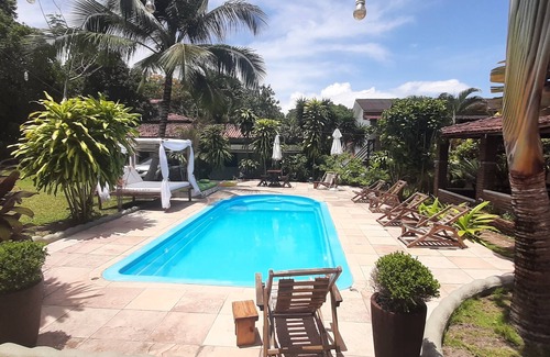 Arraial d'Ajuda Apartment | Paradise: Secure Stay with Ocean View and Great WiFi