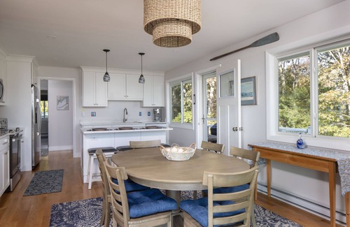Mattapoisett House | Idyllic Waterfront Escape with Private Beach & Spa Access