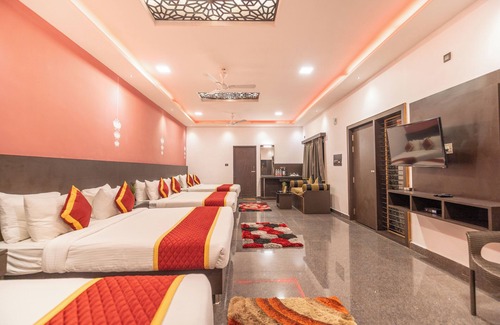 Kushalnagar Hotel | Outstanding Parampara Resort & Spa with Pool and Breakfast