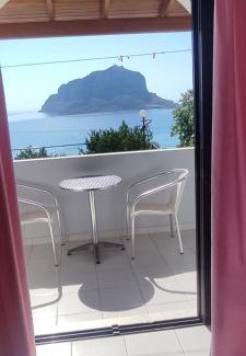 Monemvasia Apartment | Highly Rated Paraschou Guesthouse with Breakfast Included