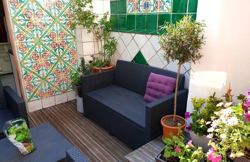 Quartier de la Monnaie Apartment | Discover a Quiet Terrace in Paris' Latin Quarter
