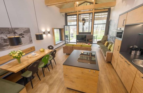 Leutkirch im Allgau House | Discover Park Allgäu by Interhome: Pool, Spa & Lake Views