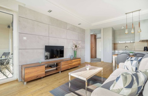 West Pomeranian Voivodeship Apartment | Park Apartment Mariacka 6 | Apartment | Balcony