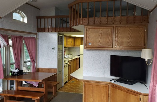 Crown Point House | Cozy Park Model Rental with Oceanfront Views and Pool