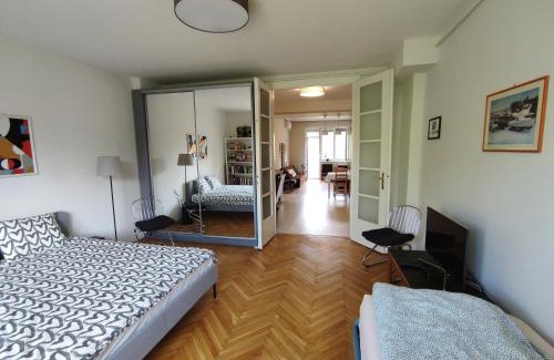 Ferencvaros Apartment | Elegant Park View Hotel with River Access & Pet-Friendly Amenities