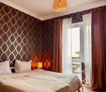 Truskavets Apartment | Explore PARKOVY Apart: Family-Friendly with Spa & Pool