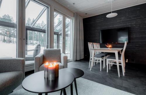 Pyhatunturi Apartment | Delightful Parkside Pyhä: Family-Friendly with Breakfast