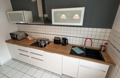Linkenheim-Hochstetten Apartment | Accessible Parterre Lounge with Terrace Near Karlsruhe