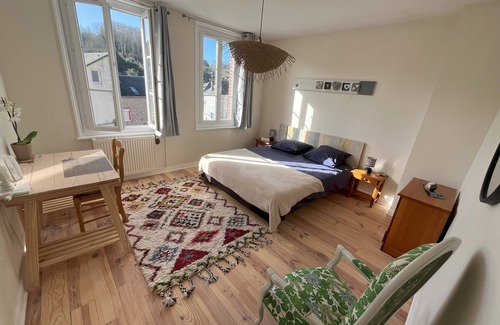 Yport Bed & Breakfast | Pastel Room: Guest Rated 10/10 with Breakfast Included