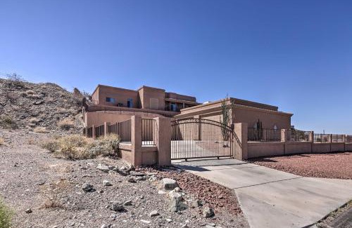 Lake Havasu City House | Elegant Gated Home with Pool Overlooking Lake Havasu