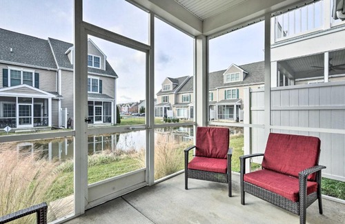 Rehoboth Beach House | Serene Rehoboth Beach Townhome with Pool and Ocean Views