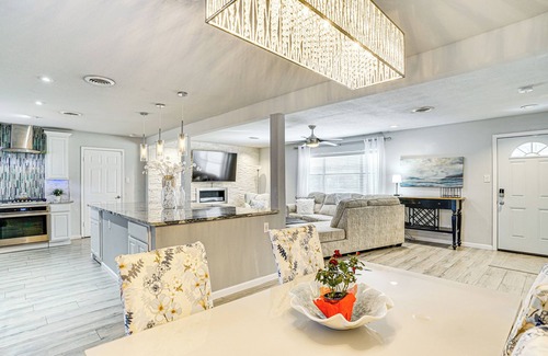 Hurst House | Patio & Fenced Yard: Newly Renovated Hurst Home!