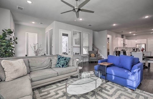 Frisco House | Modern Frisco Hideout with Game Room and Patio Escape