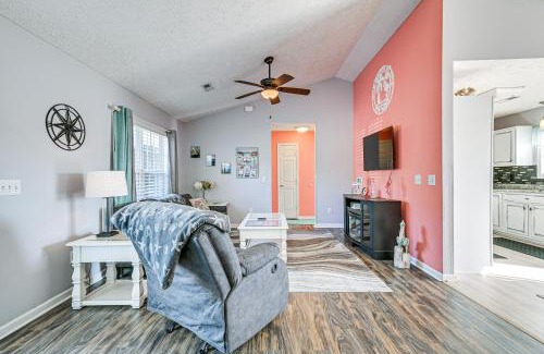 Myrtle Beach House | Patio, Yard and Lake Views Home in Myrtle Beach!