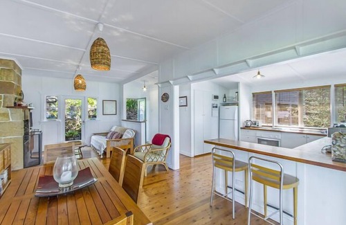 Patonga House | Experience Patonga Hillside Retreat with Oceanfront Pool