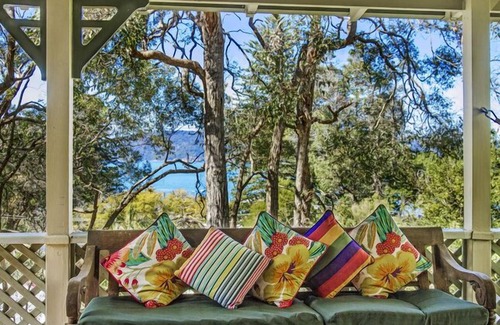 Patonga House | Experience Patonga Hillside Retreat with Oceanfront Pool
