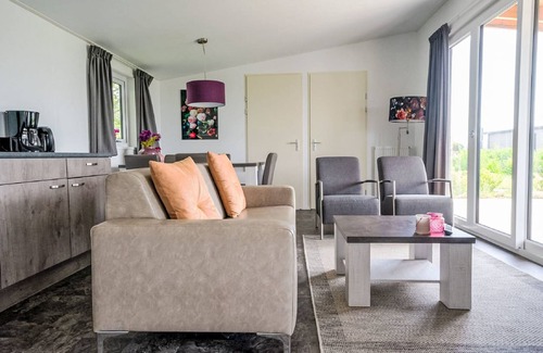 Bovenkarspel House | Relax at Pavilion 5 by Interhome with Spa and Lake Views