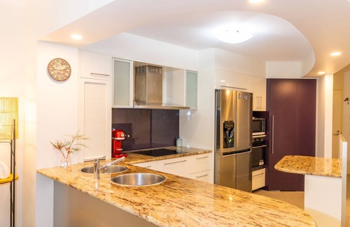 Agnes Water Resort | Pavillions 400 beachfront premium 3 bedroom fully air-conditioned apartment in the Pavil