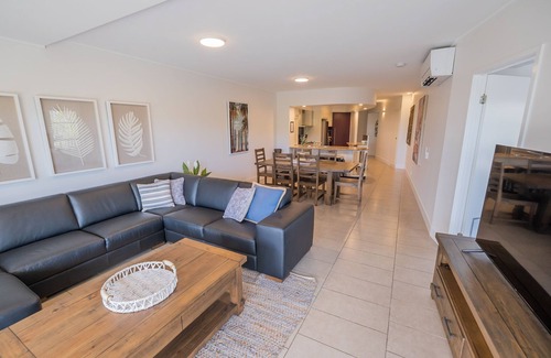 Agnes Water Apartment | Coastal Retreat at Pavillions on 1770 with Pool & Ocean View