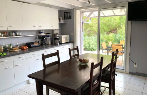Saint-Pierre-la-Mer Cabin | Relax at Pavillon le Clos du Soleil with Pool & Spa Amenities