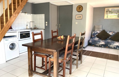 Saint-Pierre-la-Mer Cabin | Relax at Pavillon le Clos du Soleil with Pool & Spa Amenities