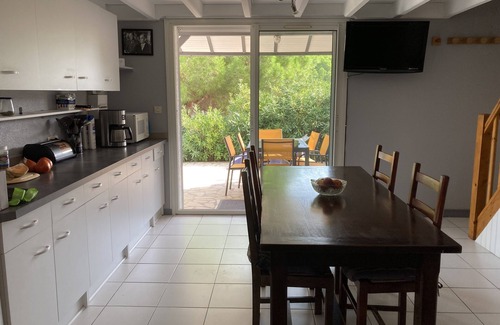Saint-Pierre-la-Mer Cabin | Relax at Pavillon le Clos du Soleil with Pool & Spa Amenities